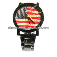 USA-Flaggenentwurfs-Armbanduhr für Männer JW-12